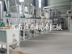 许昌石磨面粉机组投产 